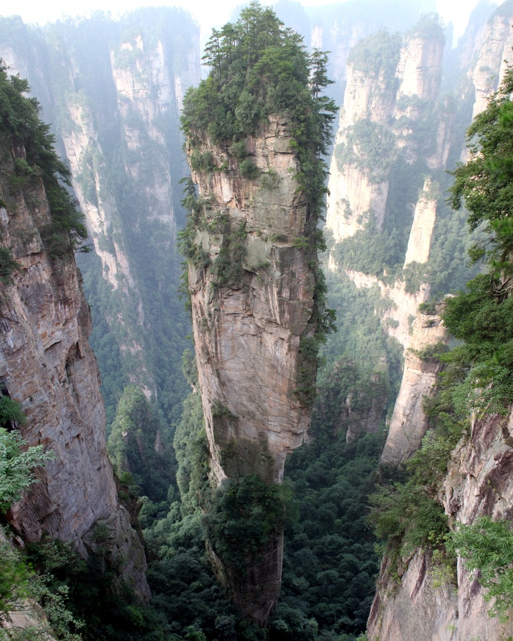 کوه های تیانزی، چین