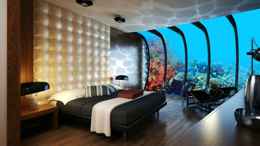  اتاقی در هتل زیر آب، دوبی