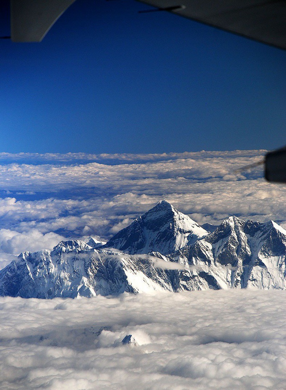 منظره ی اورست از هواپیما