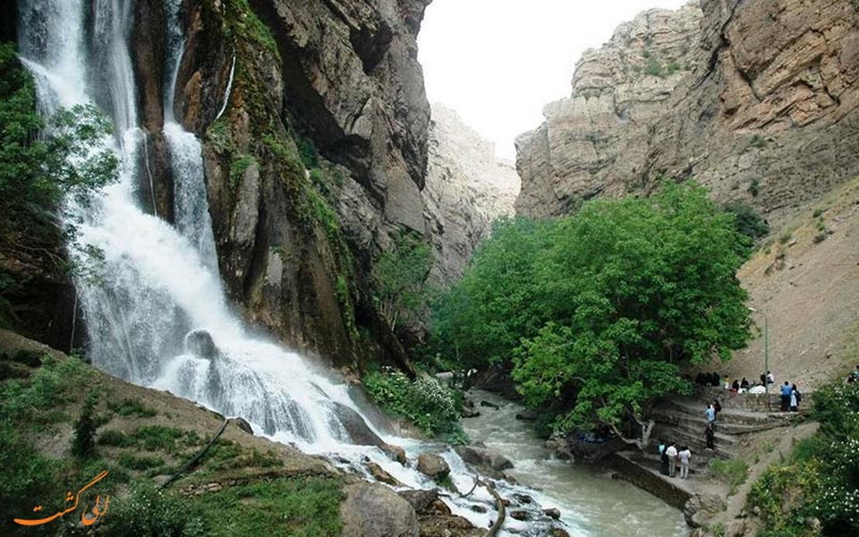 Nozhian Waterfall