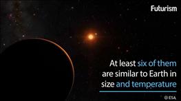 کشف سیاره‌های مشابه با زمین در فاصله ۴۰ سال نوری
